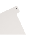 100204771,Index plastic numeric oxford a4 1-12 12f/set alb