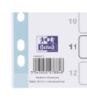 100204771,Index plastic numeric oxford a4 1-12 12f/set alb