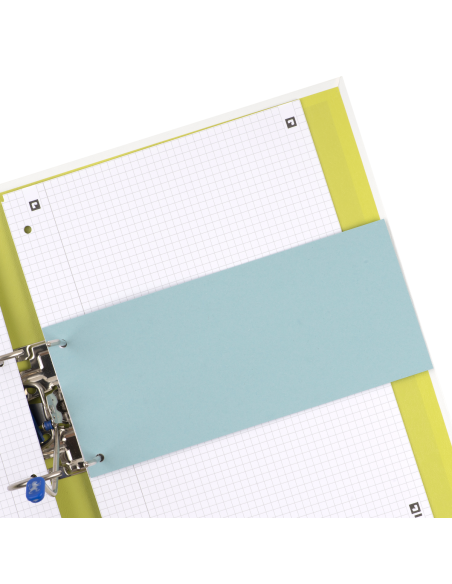 100205025,Separatoare carton oxford 10.5x24cm 190g/mp blue angel set100 albastru