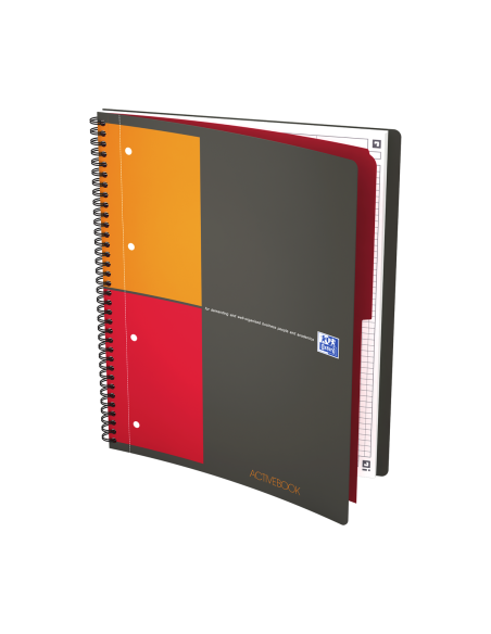 100104329-5,Agenda org oxford international active book a4+ 80f spira pefc patratele gri - Set 5