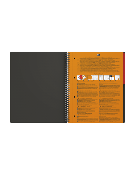 100104329-5,Agenda org oxford international active book a4+ 80f spira pefc patratele gri - Set 5