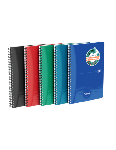400178651-5,Caiet org oxford office oceanis a5 90f spira scribzee pefc dictando diverse culori - Set 5