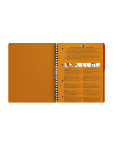 100102994,Agenda org oxford international active book a4+ 80f spira pefc dictando portocaliu