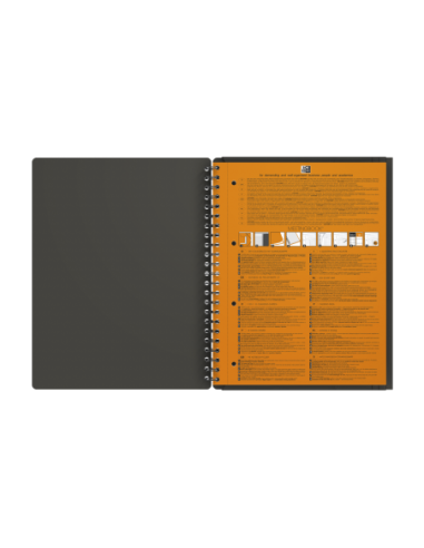 100100362-5,Agenda org oxford international meeting book a4+ 80f spira pefc patratele gri - Set 5