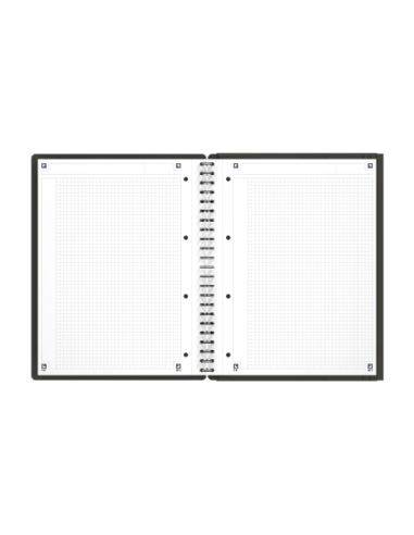 100100362-5,Agenda org oxford international meeting book a4+ 80f spira pefc patratele gri - Set 5