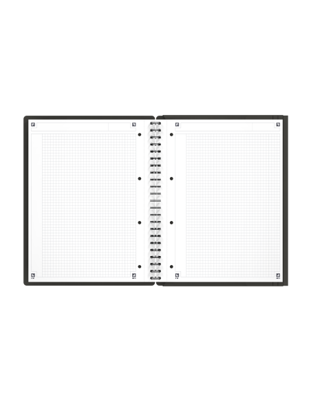 100100362-5,Agenda org oxford international meeting book a4+ 80f spira pefc patratele gri - Set 5