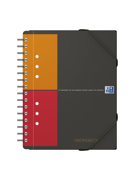 100102104-5,Agenda org oxford international meeting book a5+ 80f spira pefc patratele gri - Set 5
