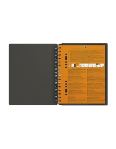 100102104-5,Agenda org oxford international meeting book a5+ 80f spira pefc patratele gri - Set 5