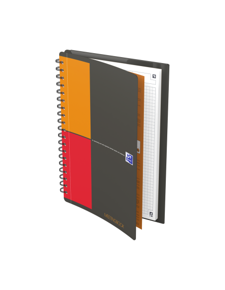 400080788,Agenda org oxford international meeting book b5 80f spira pefc patratele gri