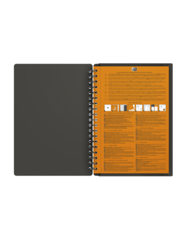 400080788,Agenda org oxford international meeting book b5 80f spira pefc patratele gri
