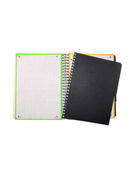 400132983-5,Caiet oxford europeanbook 4 project book a4+ 120f spira scribzee pefc patratele maro - Set 5