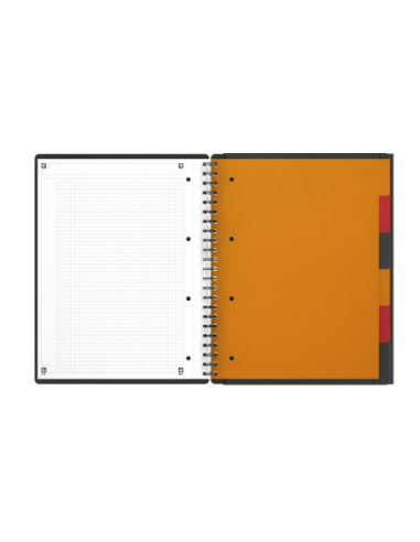 100102777,Agenda org oxford international organiser book a4+ 80f spira pefc patratele gri