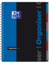 400019524-5,Caiet org oxford students organiser a4+ 80f spira scribzee patratele diverse culori - Set 5
