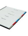 400019524-5,Caiet org oxford students organiser a4+ 80f spira scribzee patratele diverse culori - Set 5