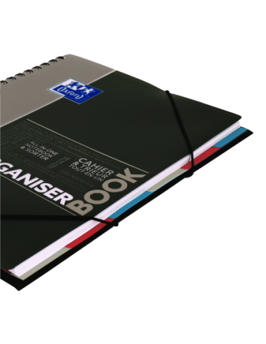400019524-5,Caiet org oxford students organiser a4+ 80f spira scribzee patratele diverse culori - Set 5