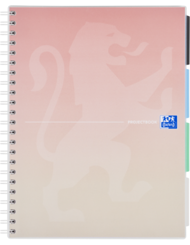 400182938-5,Caiet org oxford project book a4 80f scribzee spira pefc patratele gradient pastel diverse culori - Set 5