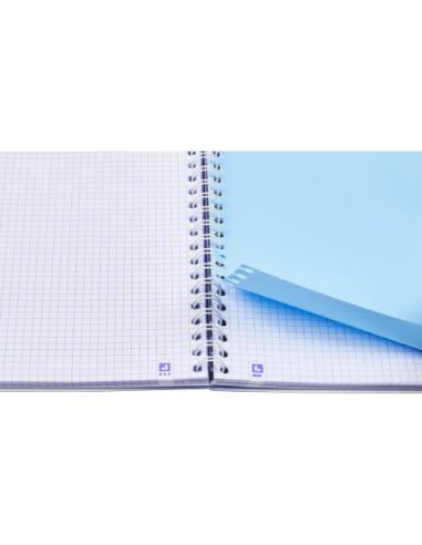 400182938-5,Caiet org oxford project book a4 80f scribzee spira pefc patratele gradient pastel diverse culori - Set 5