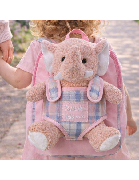Ghiozdan gradinita Baby Animals, 23x8x28 cm, ELEPHANT - S-COOL