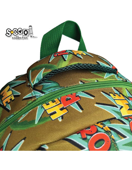 Ghiozdan gradinita, 34x23x14 cm, HEAR ME ROAR - S-COOL