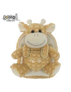 Ghiozdan gradinita Baby Animals, 23x8x28 cm, GIRAFFE - S-COOL