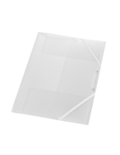 1948652,Mapa a4 pp 15mm elastic alb translucid