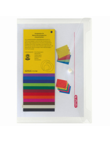 10657930-6,Mapa protectie a4 inchidere capsa transparent - Set 6