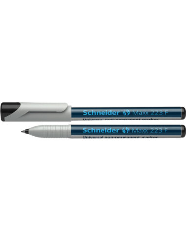 SD-5949/NEGRU-10,Marker OHP nepermanent 0.7 mm Schneider 223 NEGRU - Set 10