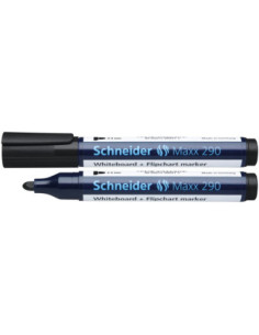 SD-2931/NEGRU-10,Marker whiteboard + flipchart Schneider 290 NEGRU - Set 10