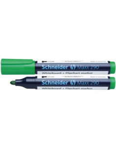 SD-2931/VERDE-10,Marker whiteboard + flipchart Schneider 290 VERDE - Set 10