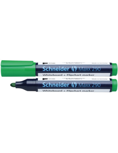 SD-2931/VERDE-10,Marker whiteboard + flipchart Schneider 290 VERDE - Set 10