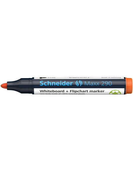 SD-2931/PORTOCALIU-10,Marker whiteboard + flipchart Schneider 290 PORTOCALIU - Set 10