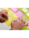 SD-2839/GALBEN-12,Notes adeziv 75 x 75 mm 80 file briliant Info Notes GALBEN - Set 12