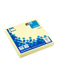 SD-2835-12,Notes adeziv 75 x 75 mm 100 file Info Notes - Set 12