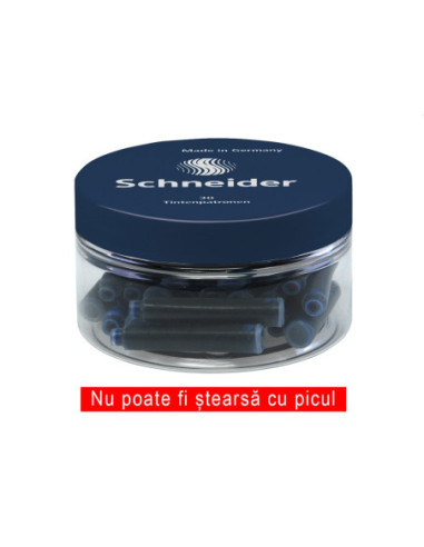 SD-CER034-6,Patron stilou Schneider albastru inchis 30/borcan - Set 6