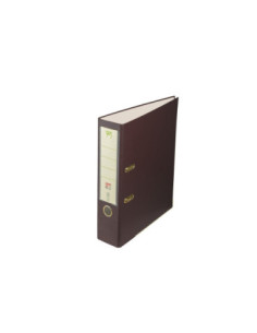SD-BIB223/NEGRU-20,Biblioraft A4 80 mm PP/hartie FSC 925 NEGRU - Set 20