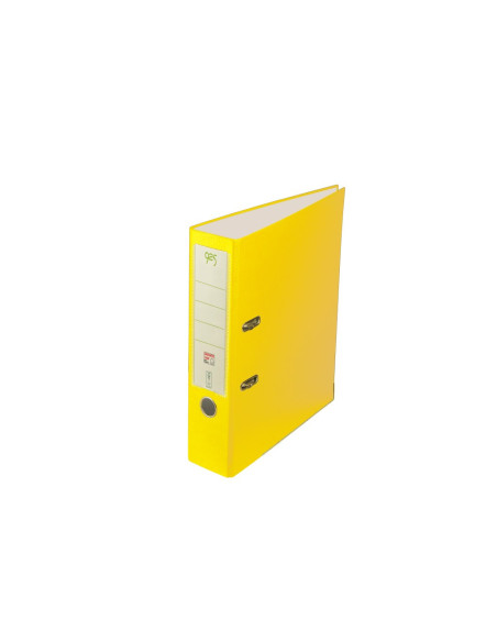SD-BIB223/GALBEN-20,Biblioraft A4 80 mm PP/hartie FSC 925 GALBEN - Set 20