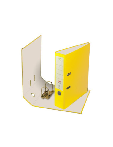 SD-BIB223/GALBEN-20,Biblioraft A4 80 mm PP/hartie FSC 925 GALBEN - Set 20