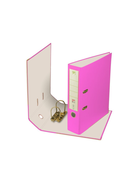SD-BIB223/ROZ-20,Biblioraft A4 80 mm PP/hartie FSC 925 ROZ - Set 20