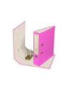SD-BIB223/ROZ-20,Biblioraft A4 80 mm PP/hartie FSC 925 ROZ - Set 20