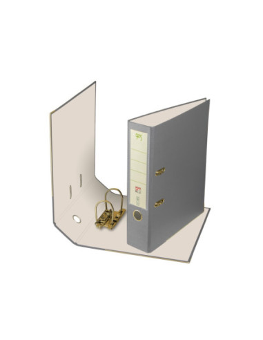 SD-BIB223/GRI-20,Biblioraft A4 80 mm PP/hartie FSC 925 GRI - Set 20
