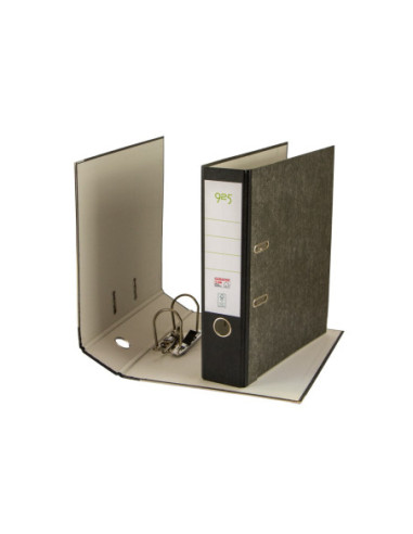 SD-BIB224-20,Biblioraft A4 80 mm carton marmorat FSC 925 - Set 20