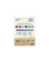 SD-PMK083,Marker cu vopsea acrilica si varf pensula Carioca 10 buc/set