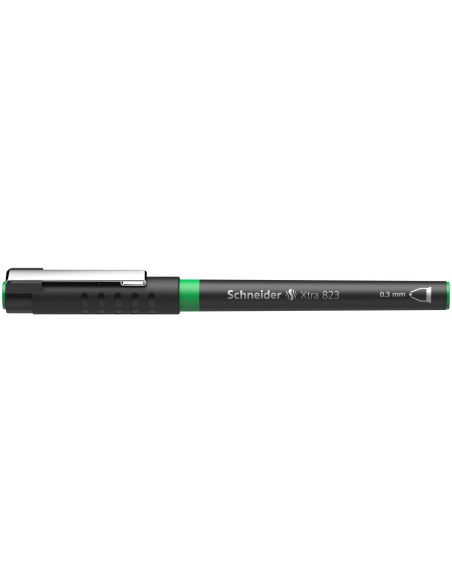 SD-3023/VERDE-10,Roller varf conic 0.3 mm Schneider Xtra 823 VERDE - Set 10