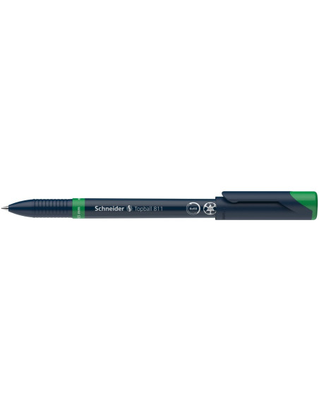 SD-4040/VERDE-10,Roller reincarcabil Schneider Topball 811 VERDE - Set 10