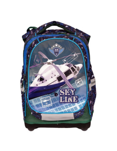 SC1515,Ghiozdan anatomic, compartiment laptop, 42x34x22 cm, SKY LINE - S-COOL
