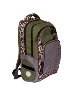 SC1648,Ghiozdan anatomic, compartiment laptop, URBAN, 46x31x16 cm, MILITARY - S-COOL
