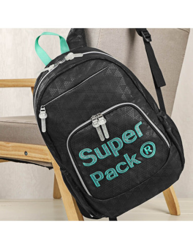 SC1654,Ghiozdan compartiment laptop, SUPERPACK, 45x31x14 cm - S-COOL