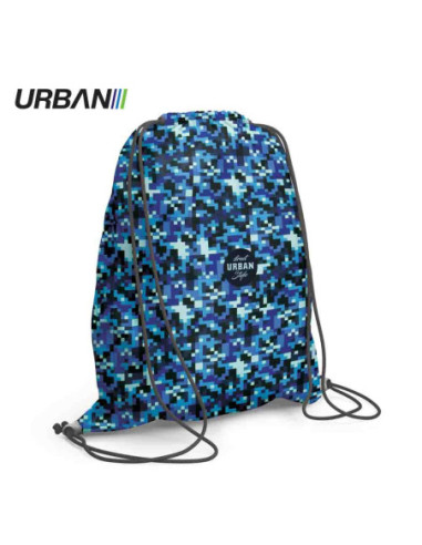 SC3201,Sac sport Urban, GREEN PIXELS, 42x34 cm - S-COOL