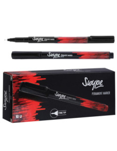 SPF330RED-10,Marker CD/DVD Swype, rosu - LINC - Set 10