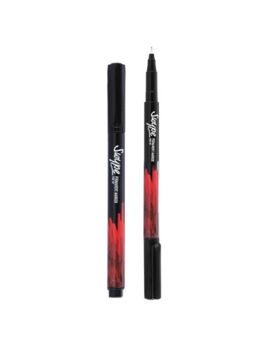 SPF330RED-10,Marker CD/DVD Swype, rosu - LINC - Set 10